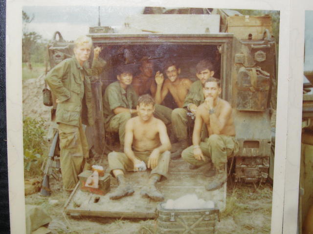 1-1 track - Me on left, Milner seated front, Juan Santiago-right,  Dave left rear, Harvey Willis-ctr rearr, Karl Yamasaki rear right